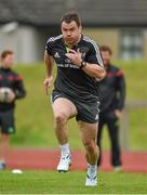 15 September 2014; Munster's Damien Varley trains separately from team-mates during squad training ahead of their side's Guinness PRO12, Round 3, match against Zebre on Friday. Munster Rugby Squad Training, University of Limerick, Limerick. Picture credit: Diarmuid Greene / SPORTSFILE
