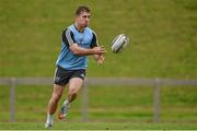 15 September 2014; Munster's JJ Hanrahan in action during squad training ahead of their side's Guinness PRO12, Round 3, match against Zebre on Friday. Munster Rugby Squad Training, University of Limerick, Limerick. Picture credit: Diarmuid Greene / SPORTSFILE