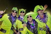 7 February 2007; Republic of Ireland fans show their support ahead of the 2008 European Championship Qualifier game against San Marino. Serravalle Stadium, San Marino. Picture Credit: David Maher / SPORTSFILE