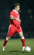 6 February 2007; Paul Parry, Wales. International friendly, Northern Ireland v Wales, Windsor Park, Belfast, Co. Antrim. Picture Credit: Russell Pritchard / SPORTSFILE