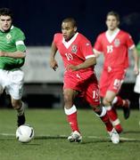 6 February 2007; Jermaine Easter, Wales. International friendly, Northern Ireland v Wales, Windsor Park, Belfast, Co. Antrim. Picture Credit: Russell Pritchard / SPORTSFILE