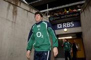 10 February 2007; Ireland's Shane Horgan makes his way out onto the pitch for the captain's run. Ireland Rugby Captain's Run, Croke Park, Dublin. Picture Credit: Matt Browne / SPORTSFILE