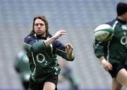 10 February 2007; Ireland's Issac Boss in action during the captain's run. Ireland Rugby Captain's Run, Croke Park, Dublin. Picture Credit: Matt Browne / SPORTSFILE