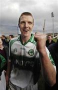 10 February 2007; Henry Shefflin, Ballyhale Shamrocks, celebrates victory. AIB All-Ireland Senior Club Hurling Semi-Final, Ballyhale Shamrocks v Toomevara, O'Moore Park, Portlaoise, Co. Laois. Picture Credit: Ray McManus / SPORTSFILE *** Local Caption ***