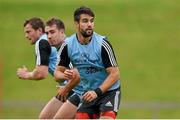 15 September 2014; Munster's Colm Murray during squad training ahead of their side's Guinness PRO12, Round 3, match against Zebre on Friday. Munster Rugby Squad Training, University of Limerick, Limerick. Picture credit: Diarmuid Greene / SPORTSFILE