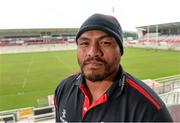 16 September 2014; Ulster's Nick Williams following a press conference ahead of their Guinness Pro 12, Round 3, match against Cardiff on Friday. Ulster Rugby Squad Press Conference, Kingspan Stadium, Ravenhill Park, Belfast, Co. Antrim. Picture credit: Oliver McVeigh / SPORTSFILE