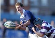 12 February 2007; Paul Early, St. Mary's College, is tackled by Hugh McMahon, Clongowes Wood College. Leinster Schools Cup Quarter-Final, Clongowes Wood College v St Mary's College, Donnybrook, Dublin. Picture credit: David Maher / SPORTSFILE