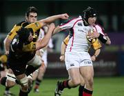 16 February 2007; Stephen Ferris, Ulster, is tackled by Andrew Hall, Dragons. Magners League, Ulster v Dragons, Ravenhill Park, Belfast Co. Antrim. Picture credit: Oliver McVeigh / SPORTSFILE