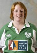 9 February 2007; Marie Barrett, Ireland Womens Rugby Squad. The Tara Towers Hotel, Merrion Road, Dubllin. Picture credit: Brendan Moran / SPORTSFILE