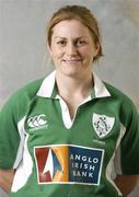 9 February 2007; Rachel Boyd, Ireland Womens Rugby Squad. The Tara Towers Hotel, Merrion Road, Dubllin. Picture credit: Brendan Moran / SPORTSFILE