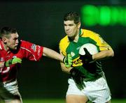 10 February 2007; Eamonn Fitzmaurice, Kerry, in action against Noel O'Leary, Cork. Allianz National Football League, Division 1A, Round 2, Kerry v Cork, Austin Stack Park, Tralee, Co. Kerry. Picture Credit: Brendan Moran / SPORTSFILE