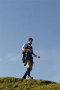 20 February 2007; Ireland's Donncha O'Callaghan arrives for squad training. St Gerard's School,  Bray, Co. Wicklow. Picture credit: Pat Murphy / SPORTSFILE