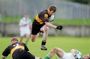 24 February 2007; Dr Crokes' Brian McMahon jumps over team-mate Keith McMahon and Moorefield's Phili Wolfe. AIB All-Ireland Club Football Semi-Final Replay, Moorefield v Dr Crokes, McDonagh Park, Nenagh, Co. Tipperary. Picture Credit: Kieran Clancy / SPORTSFILE