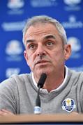 22 September 2014; European team captain Paul McGinley during the captains joint press conference. The 2014 Ryder Cup, Day 1. Gleneagles, Scotland. Picture credit: Matt Browne / SPORTSFILE