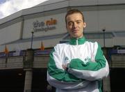 1 March 2007; Ireland's Alistair Cragg, 3000m, prior to the start of the European Indoor Athletics Championships. National Indoor Arena, Birmingham, England. Picture credit: Pat Murphy / SPORTSFILE