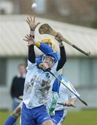 1 March 2007; Eddie Connolly, DIT, in action against Richie Power, St Pat's. Ulster Bank Fitzgibbon Cup, DIT v  St Pat's, St Pat's Grounds, Drumcondra, Dublin. Picture credit: Matt Browne / SPORTSFILE