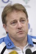 6 March 2007; Ireland head coach Eddie O'Sullivan at a press conference ahead of their RBS Six Nations game against Scotland. Killiney Castle Hotel, Killiney, Co. Dublin. Picture credit: Brendan Moran / SPORTSFILE