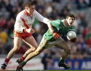 17 March 2004; Michael Meehan of Caltra in action against Darragh O'Se of An Gaeltacht during the AIB All-Ireland Senior Club Football Championship Final between An Gaeltacht and Caltra at Croke Park in Dublin. Photo by Brendan Moran/Sportsfile