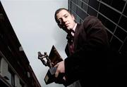 7 March 2007; Donegal footballer Barry Dunnion who was presented with the Vodafone GAA Player of the Month Award for February at a luncheon in Dublin. Westbury Hotel, Dublin. Picture credit: Brian Lawless / SPORTSFILE