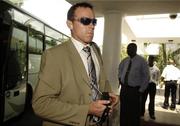 12 March 2007; Ireland captain Trent Johnson on the team's arrival into Kingston, before the ICC Cricket World Cup. Pegasus Hotel, Kingston, Jamaica Picture credit: Pat Murphy / SPORTSFILE