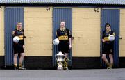 13 March 2007; At a photocall ahead of this weekend’s AIB Club Championships final in Croke Park are Dr Crokes players and also AIB staff members, from left, James Fleming, Colm &quot;Gooch&quot; Cooper and Brian Looney. Fitzgerald Stadium, Killarney, Co. Kerry. Picture Credit: Domnick Walsh