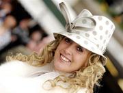 15 March 2007; Chanelle McCoy, wife of jockey Tony McCoy and originally from Loughrea, Co. Galway, enjoying the day's racing. Cheltenham Racing Festival, Prestbury Park, Cheltenham, England. Photo by Sportsfile *** Local Caption ***