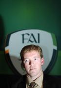 15 March 2007; Republic of Ireland Senior International manager Stephen Staunton at a squad announcement for the Euro 2008 Qualifying Games against Wales and Slovakia. Clarion Hotel, Dublin Airport, Dublin. Picture Credit: Brian Lawless / SPORTSFILE