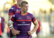 27 September 2014; Paul Marshall, Ulster, is dejected at the end of the match. Guinness PRO12, Round 4, Zebre v Ulster. Stadio XXV Aprile, Parma, Italy. Picture credit: Roberto Bregani / SPORTSFILE