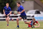 27 September 2014; Conor Farrell, Leinster. Under 18 Club Interprovincial, Munster v Leinster. Waterpark RFC, Waterford. Picture credit: Ramsey Cardy / SPORTSFILE