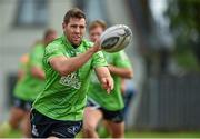 29 September 2014; Connacht's Craig Ronaldson in action during squad training ahead of their Guinness Pro 12, Round 5, match against Cardiff Blues on Friday. Connacht Rugby Squad Training, Rosemount, Sportsground, Galway. Picture credit: Barry Cregg / SPORTSFILE