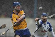 18 March 2007; Fergal Lynch, Clare, in action against Declan Prendergast, Waterford. Clare v Waterford, Allianz National Hurling League, Division 1A, Round 3, Cusack Park, Ennis, Co. Clare. Picture credit: Ray McManus / SPORTSFILE