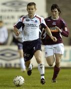 23 March 2007; Shane Robinson, Drogheda United, in action against David Cooke, Galway United. eircom League Premier Division, Galway United v Drogheda United, Terryland Park, Galway. Picture credit: Ray Ryan / SPORTSFILE