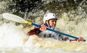 4 October 2014; Mark Finn, Canoeing Ireland, competing in the 2014 Liffey Descent. River Liffey, Lucan Weir, Lucan, Dublin. Picture credit: Piaras Ó Mídheach / SPORTSFILE