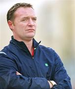 10 March 2007; Larne manager Paul Curran. Carnegie Premier League, Larne v Linfield, Inver Park, Larne, Co. Antrim. Picture credit: Russell Pritchard / SPORTSFILE