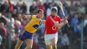 1 April 2007; Cork's Neil Ronan about to score a goal. Allianz National Hurling League, Division 1A Round 5, Clare v Cork, Cusack Park, Ennis, Co. Clare. Picture credit: Kieran Clancy / SPORTSFILE