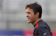 10 October 2014; Ulster's Allen Clarke during the captain's run ahead of their side's Guinness PRO12, Round 6, match against Glasgow Warriors on Saturday. Kingspan Stadium, Ravenhill Park, Belfast, Co. Antrim. Picture credit: John Dickson / SPORTSFILE