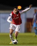 10 October 2014; Keith Fahey, St Patrick’s Athletic. SSE Airtricity League Premier Division, Drogheda United v St Patrick’s Athletic. United Park, Drogheda, Co. Louth. Photo by Sportsfile