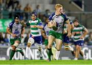 10 October 2014; Darragh Leader, Connacht in action during the game. Guinness PRO12, Round 6, Benetton Treviso v Connacht. Stadio Comunale di Monigo, Treviso, Italy. Picture credit: Roberto Bregani / SPORTSFILE