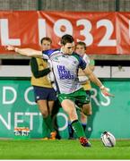 10 October 2014; Craig Ronaldson, Connacht, in action during the game. Guinness PRO12, Round 6, Benetton Treviso v Connacht. Stadio Comunale di Monigo, Treviso, Italy. Picture credit: Roberto Bregani / SPORTSFILE