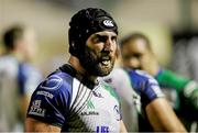 10 October 2014; Connacht's John Muldoon during the game. Guinness PRO12, Round 6, Benetton Treviso v Connacht. Stadio Comunale di Monigo, Treviso, Italy. Picture credit: Roberto Bregani / SPORTSFILE