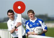 2 April 2007; Kildare footballer John Doyle, left, and Laois footballer Brian McDonald at a photocall ahead of the Allianz National Football League match between Kildare and Laois on Sunday 8 April 2007. Stand House Hotel, The Curragh, Co. Kildare. Picture credit: David Maher / SPORTSFILE