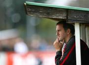 7 April 2007; Glentoran manager Paul Millar during the game. Carnegie Premier League, Limavady United v Glentoran, The Showgrounds, Co. Tyrone. Picture credit: Russell Pritchard / SPORTSFILE