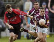 8 April 2007; Padraic Joyce, Galway, in action against Dan McCartan, Down. Allianz Football League, Division 1B, Round 7, Galway v Down, Tuam Stadium, Tuam, Co. Galway. Picture credit; Ray Ryan / SPORTSFILE