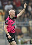 11 October 2014; Referee Neil Paterson. Guinness PRO12, Round 6, Zebre v Leinster. Stadio XXV Aprile, Parma, Italy. Picture credit: Ramsey Cardy / SPORTSFILE