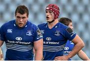 11 October 2014; Josh van der Flier, right, and Jack McGrath, Leinster. Guinness PRO12, Round 6, Zebre v Leinster. Stadio XXV Aprile, Parma, Italy. Picture credit: Ramsey Cardy / SPORTSFILE