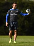 13 October 2014; Leinster's Dave Kearney during squad training ahead of their European Rugby Champions Cup 2014/15, Pool 2, Round 1, against Wasps on Saturday. Leinster Rugby Squad Training, UCD, Belfield, Dublin. Picture credit: Stephen McCarthy / SPORTSFILE