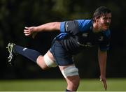 13 October 2014; Leinster's Kane Douglas during squad training ahead of their European Rugby Champions Cup 2014/15, Pool 2, Round 1, against Wasps on Saturday. Leinster Rugby Squad Training, UCD, Belfield, Dublin. Picture credit: Stephen McCarthy / SPORTSFILE