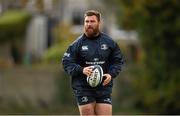 13 October 2014; Leinster's Sean McCarthy during squad training ahead of their European Rugby Champions Cup 2014/15, Pool 2, Round 1, against Wasps on Saturday. Leinster Rugby Squad Training, UCD, Belfield, Dublin. Picture credit: Stephen McCarthy / SPORTSFILE