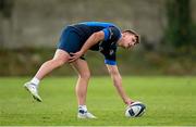 13 October 2014; Leinster's Brendan Macken during squad training ahead of their European Rugby Champions Cup 2014/15, Pool 2, Round 1, against Wasps on Saturday. Leinster Rugby Squad Training, UCD, Belfield, Dublin. Picture credit: Stephen McCarthy / SPORTSFILE