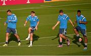 13 October 2014; Germany's, from left, Lukas Podolski, Toni Kroos, Thomas Muller and Jerome Boateng during squad training ahead of their UEFA EURO 2016 Championship Qualifer, Group D, game against the Republic of Ireland on Tuesday. Germany Squad Training, Essen, Germany. Picture credit: Pat Murphy / SPORTSFILE
